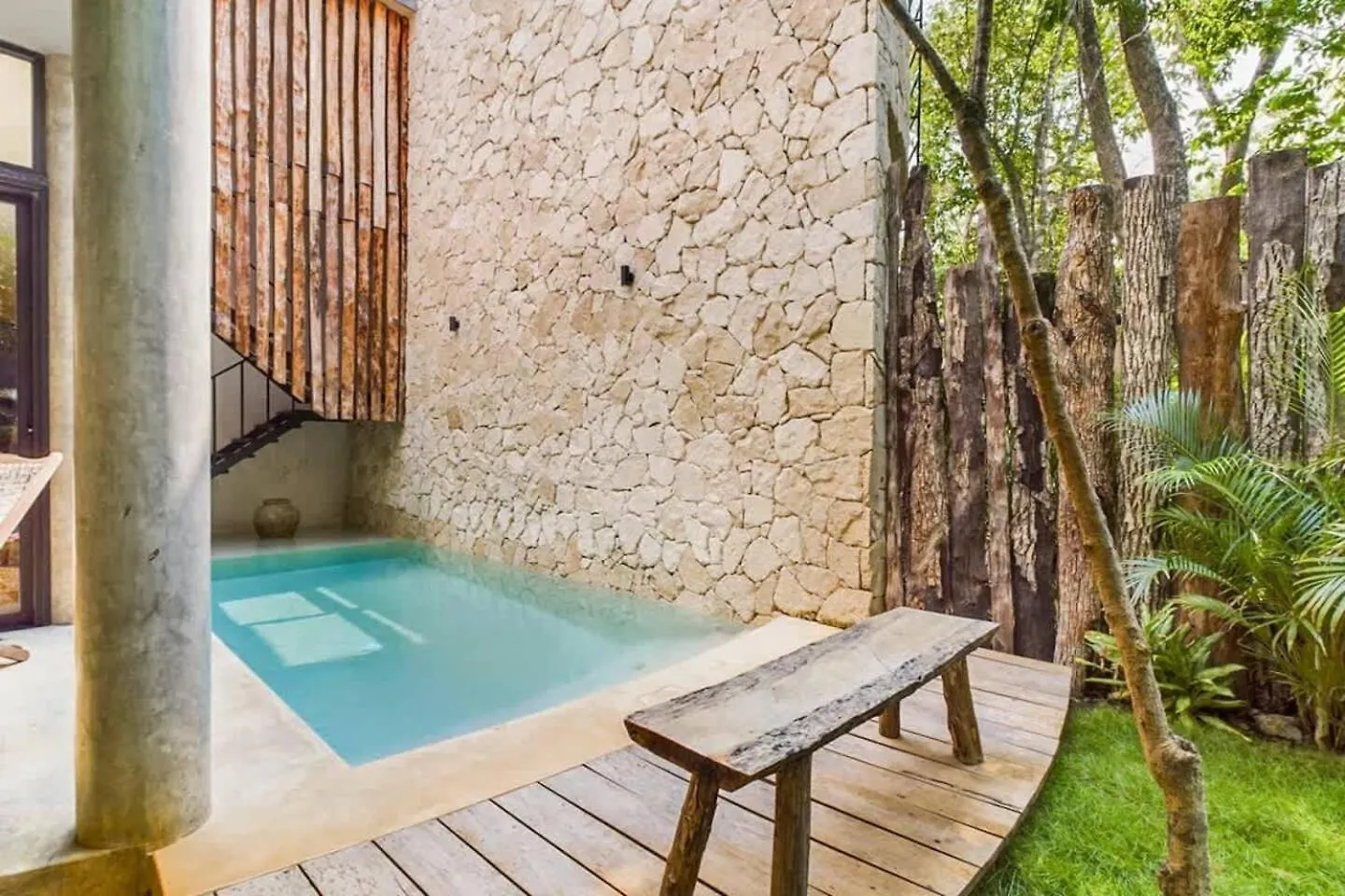 Boho Jungle Villa -Pvt Pool -Concierge-Hammock 7B Тулум