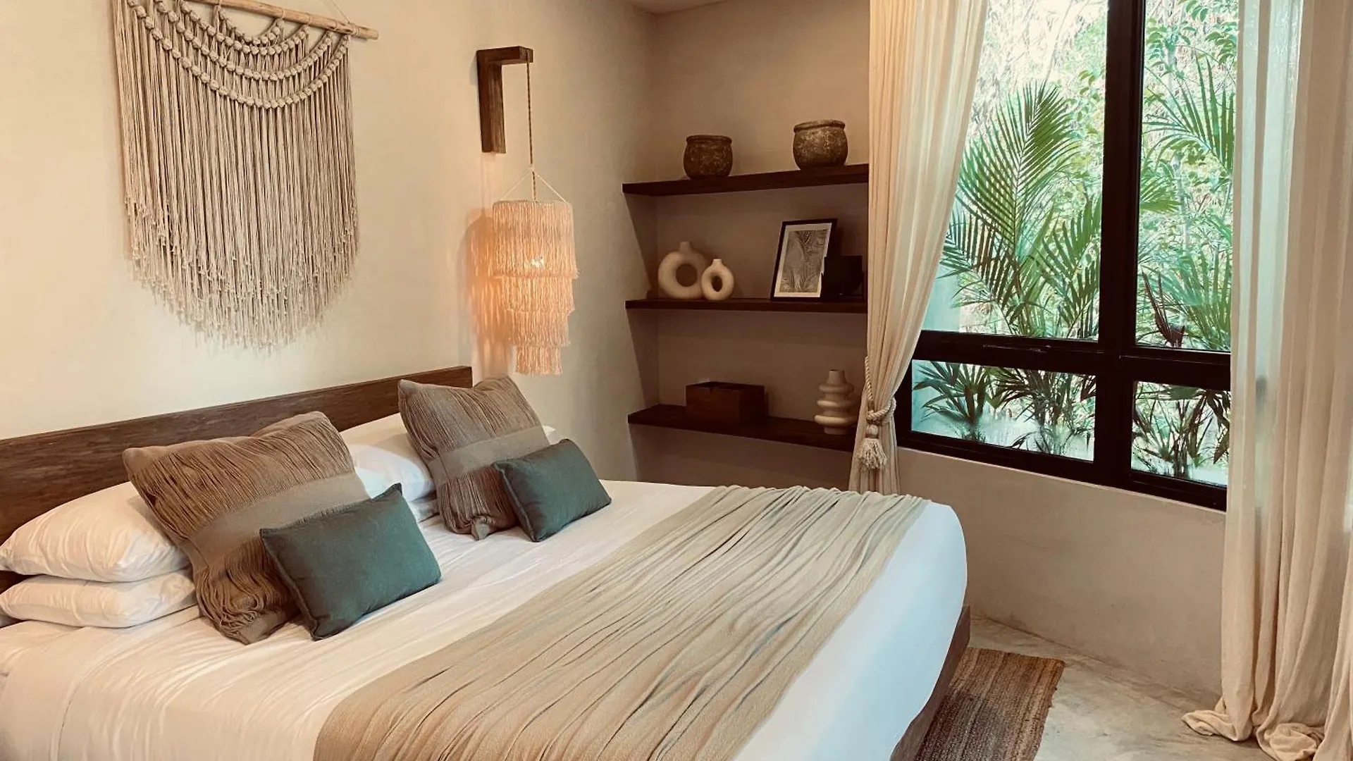 Boho Jungle Villa -Pvt Pool -Concierge-Hammock 7B Тулум